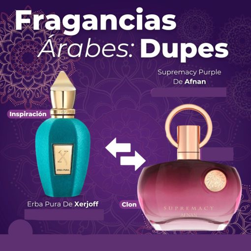 Supremacy Purple Pour Femme 100 ml - Imagen 2