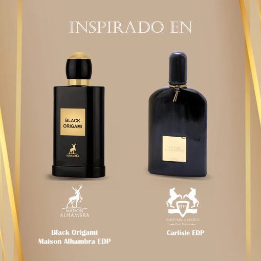 Black Origami Unisex 100 ml - Imagen 2