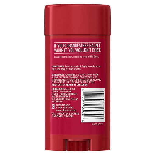 Old Spice Desodorante en barra clásica, original 9 gr - Imagen 2