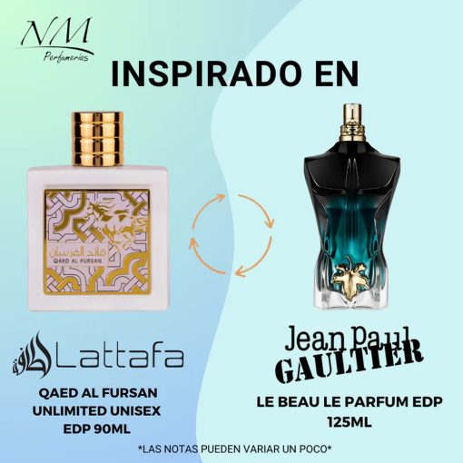 Qaed Al Fursan Unlimited 90 ml - Imagen 2