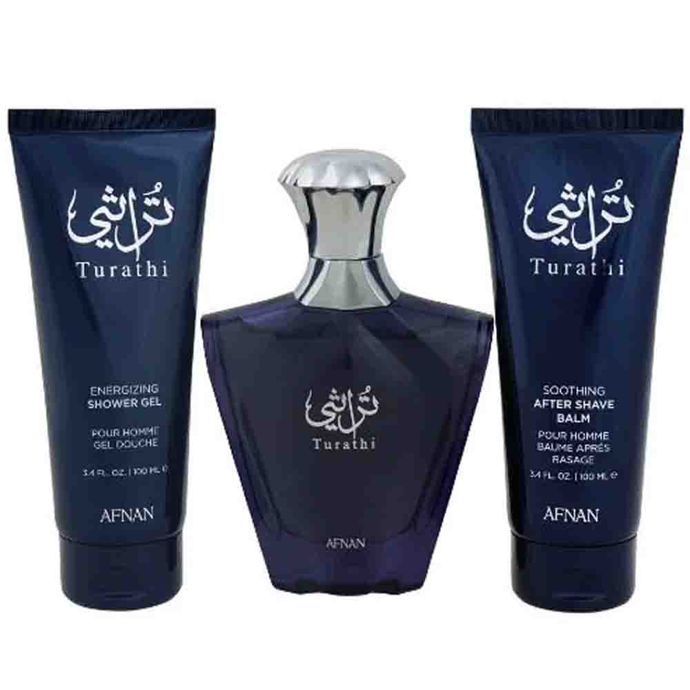 Set Turathi EDP 90ml + Shower Gel 100ml + After Shave 100 ml - Imagen 2