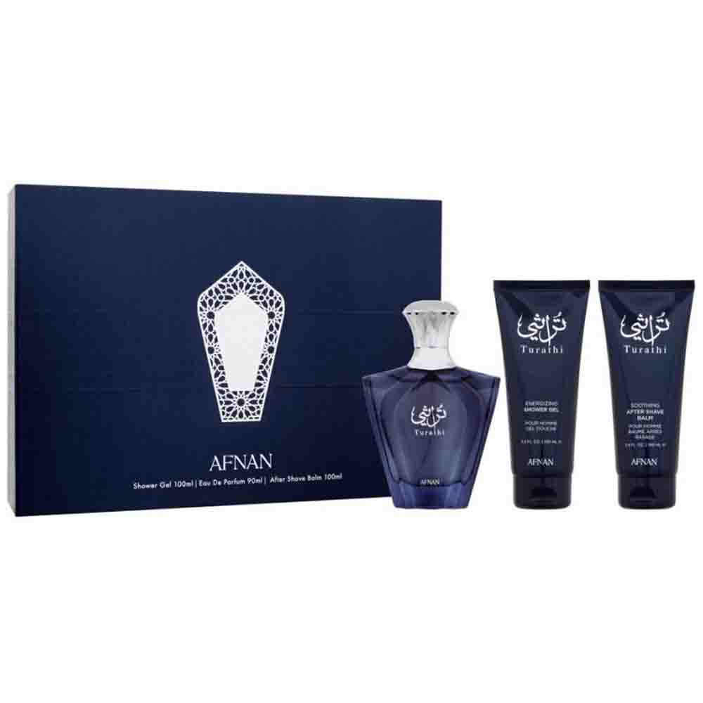 Set Turathi EDP 90ml + Shower Gel 100ml + After Shave 100 ml