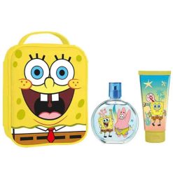 Set Bob Esponja 100 ml+Gel De Ducha 100ml+Lonchera