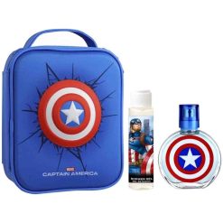 Capitan America 100ml+Gel De Ducha 100ml+Lonchera