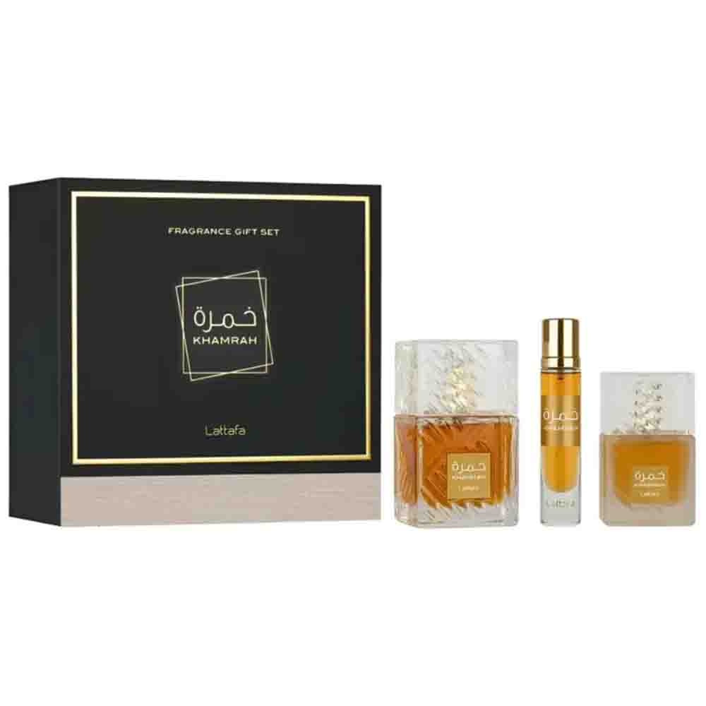 Set Khamrah 100ml+12 ml+Fresh Hair Mist 50ml