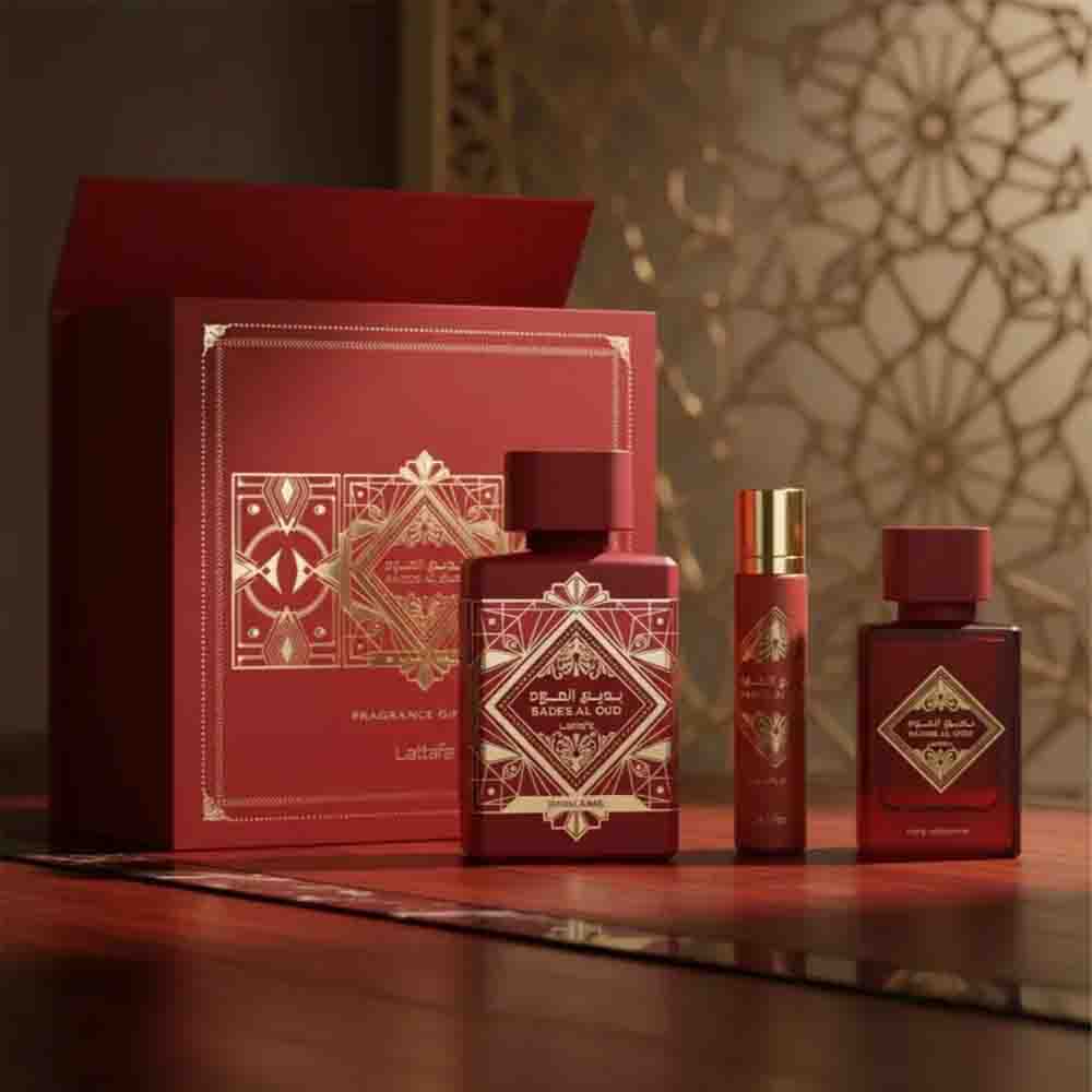 Set Badee al oud Sublime 100ml+Mini 12ml+Fresh Hair Mist 50ml - Imagen 3
