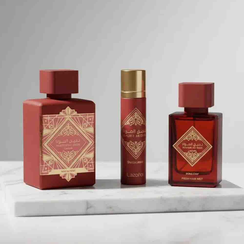Set Badee al oud Sublime 100ml+Mini 12ml+Fresh Hair Mist 50ml - Imagen 2